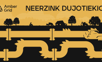 „Amber Grid“ primena neerzinti dujotiekio: svarbu žemės savininkams ir pramogautojams